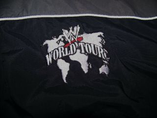 Vintage North End All Climate Wear WWE WORLD TOUR CREW Jacket Coat Sz XL WWF ECW 3