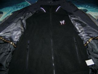 Vintage North End All Climate Wear WWE WORLD TOUR CREW Jacket Coat Sz XL WWF ECW 6