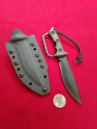 Treeman Knives Miniature Bowie Knife 10 Rare 4 " Blade Knife &
