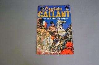 Marx Captain Gallant Playset - Display Comic Book