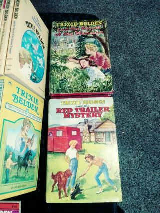 VTG COMPLETE TRIXIE BELDEN 1 - 39 OVAL / SQUARE 2 QUIZ BOOKS 2 HARDBACK 43 total 7