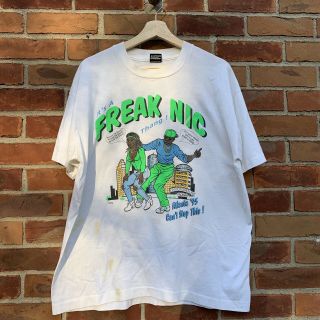 Vintage Og Freaknik 1995 Shirt White Freaknic Atlanta Hotlanta R Kelly Rap Tee
