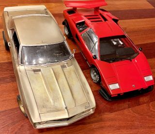 Vintage Tamiya 1/12 R/C Lamborghini Countach LP500S Porsche 934/935/959,  Rare 2