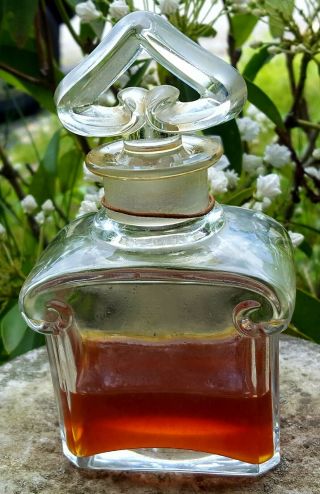 Vintage Guerlain Fol Arome Parfum/extrait Bottle Rare Size Baccarat