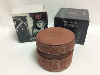 Tag Heuer Monaco Limited Edition Classics Vintage Watch Box Steve Mcqueen