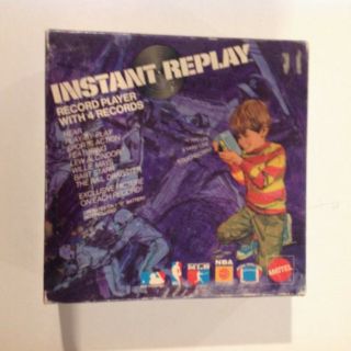 Vintage 1971 Mattel Instant Replay With 46 Records