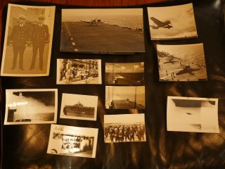 12 Wwii Us Naval Aviation Photos,  Fighters,  Pilots,  Aircraft Carriers