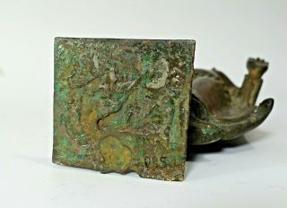 Antique / Vintage Solid Bronze Metal Khmer Buddha 10 