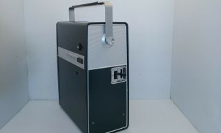 Vintage Bell & Howell 935 Slidemaster Projector With Baja Slide Storage Case