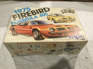 Mpc 1975 Firebird Formula 400 1 - 7515 Model Kit Complete