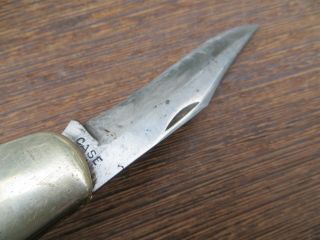 VTG CASE XX 6265 SAB REDBONE 2 BLADE FOLDING HUNTER KNIFE - ORIG & UNTOUCHED COND 4