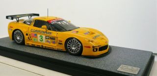 Plm Studio 1:43 Resin Corvette C6.  R Le Mans 2012 Near Rp - Mm