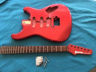 Vintage 1985 Ibanez Roadstar Rs440 Body And Neck For Project Parts