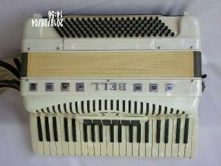 Vintage Bell Accordion Model 348