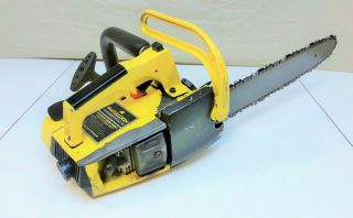 VINTAGE McCULLOCH POWER MAC 6 CHAINSAW w/ 16 