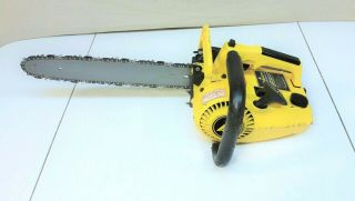 VINTAGE McCULLOCH POWER MAC 6 CHAINSAW w/ 16 