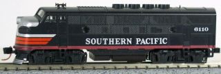 Kato N Scale 176 - 072 F3 - A Unit Southern Pacific Loco Phase I Rd 6110 Vtg/nos