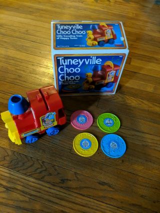 Tomy Tuneyville Choo Choo 4 Records 1994 Complete & Cond W/box