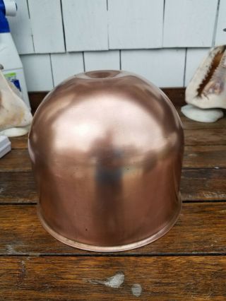 Vintage Rare Heavy Copper Liner For Kitchenaid 5 Quart Mixing Bowl
