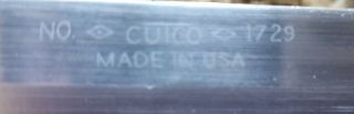 Vintage CUTCO 6 Pc Knife Set (K1743) Wall Rack 1721 1723 1729 1021 1023 6