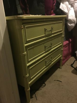 Vintage Pastel Green Dresser