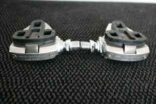 NOS RARE CAMPAGNOLO C RECORD SGR PEDALS WITH CLEATS VINTAGE 2