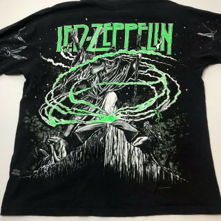 Vintage Led Zeppelin 1992 Winterland Express Rock T Shirt XL Single Stitched 2