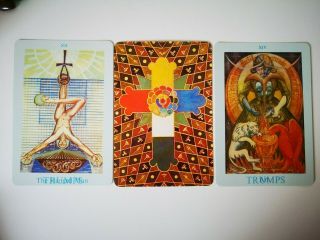 Vintage Thoth Tarot deck Aleister Crowley Ordo Templi Orientis Collectable Rare 9