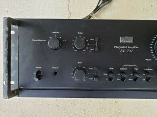 Vintage Sansui AU - 717 Integrated Amplifier for parts/repair 2