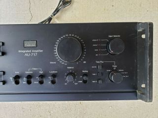 Vintage Sansui AU - 717 Integrated Amplifier for parts/repair 4