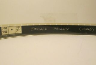 16mm film FOOLISH FOLLIES 1929 Van Beuren vintage sound cartoon B/W aesops fable 2