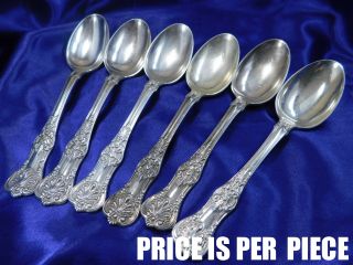 Tiffany English King Sterling Silver Oval Soup Spoon -
