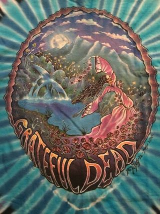 Grateful Dead T - Shirt Vintage 1992 Summer Tour Shirt XL DuBois GDM Tie Dyed EUC 3