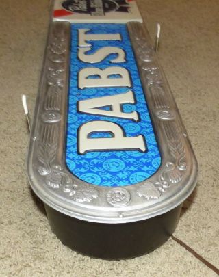 Vintage Pabst Blue Ribbon Beer Lighted Bar Sign 6