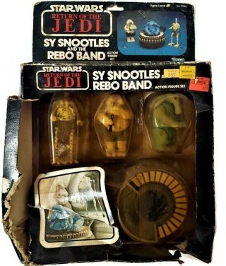 Vintage 1983 Star Wars Return Of The Jedi Sy Snootles And The Rebo Band
