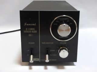 Vintage Sansui Qsd - 2 Qs 4 - Channel Synthesizer/decoder