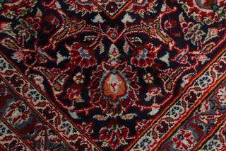 Vintage Traditional Floral RED Persian Oriental Hand - Knotted 10x13 Area Rug Wool 8