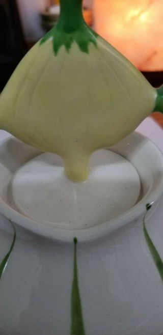 Vintage Holt Howard Pixieware Onion Jar And Drip Spoofy Spoon 7
