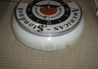 Vintage American Standard Air Conditioning advertising clock 6