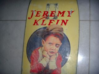 Vintage 1991 World Industries Jeremy Klein Blackeyed Kid 1st Pro Deck 4