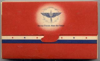 Vintage 1943/44 Us Army Air Force 50 Nos Blank Postcards 3 1/4 X 5 1/2