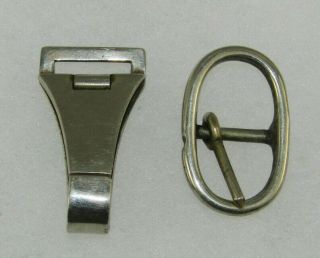Ww2 German Dagger Hanger Clip And Buckle
