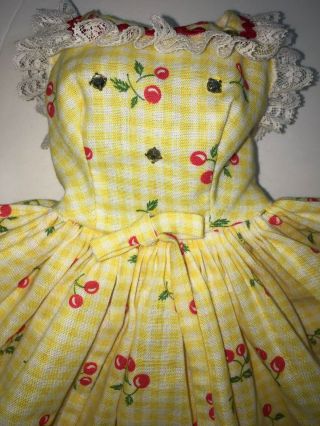 3 DAYS ONLY Vintage Madame Alexander Cissy Doll ❤ ‘Cherries Ala Mode’ Outfit 3