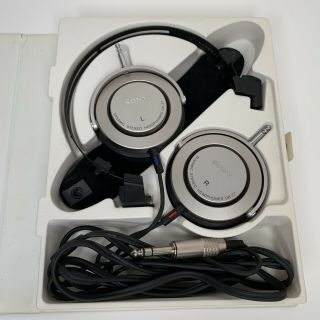 Sony Dr - Z7 Dynamic Stereo Headphones Uber Rare With Case 1978