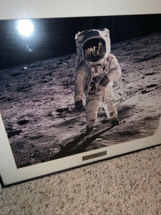 Buzz Aldrin Signed Apollo 11 Nasa 25th Anniversary Rare