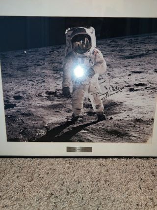 Buzz Aldrin Signed Apollo 11 Nasa 25th Anniversary Rare 7