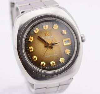 Vintage Mens Edox Silverhorn Automatic Swiss Made Watch 200245 H247/76.  2