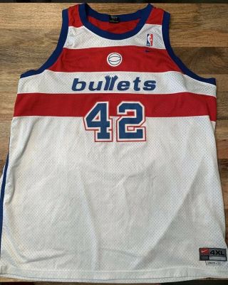 Vintage Nba Nike Washington Bullets Stackhouse Jersey - Size 4xl
