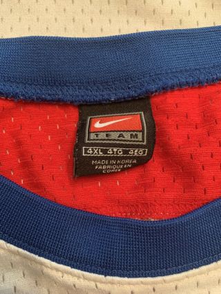 Vintage NBA Nike Washington Bullets Stackhouse Jersey - Size 4XL 3