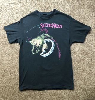Vtg 1989 Stevie Nicks Back To The Other Side Of Mirror Concert Tour T - Shirt Med